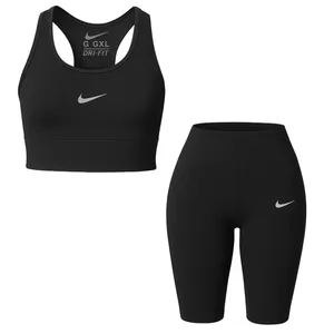 ست نیم تنه و شلوارک ورزشی زنانه مدل Shadow