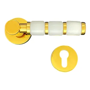 دستگیره در دستگیره دیاکو مدل آتن کد 220 برنجی