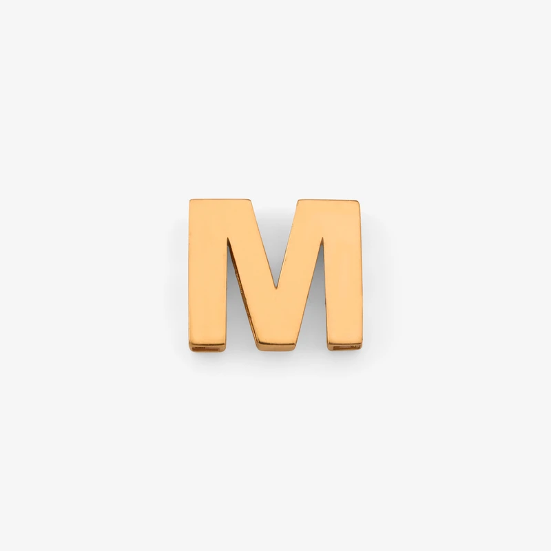 آویز گردنبند طلا 18 عیار زنانه مایا ماهک طرح حرف M کد MM2143