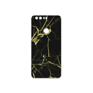 MAHOOT  Graphite-Gold-Marble Cover Sticker for Honor 8