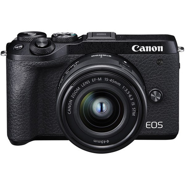 دوربین دیجیتال بدون آینه کانن مدل EOS M6 Mark II kit 15-45mm