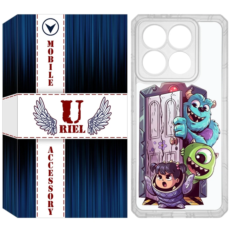 کاور یوریل مدل Clear کد 67 طرح سالیوان مناسب برای گوشی موبایل شیائومی 14T / 14T Pro