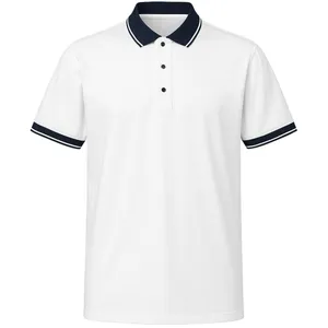 پولوشرت آستین کوتاه مردانه فرایین مدل سه دکمه اسموکین 104172