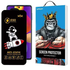 Epicoy Spaceship Glass Screen Protector For Samsung Galaxy M62/F62/F54/Note10 Lite/S10 Lite