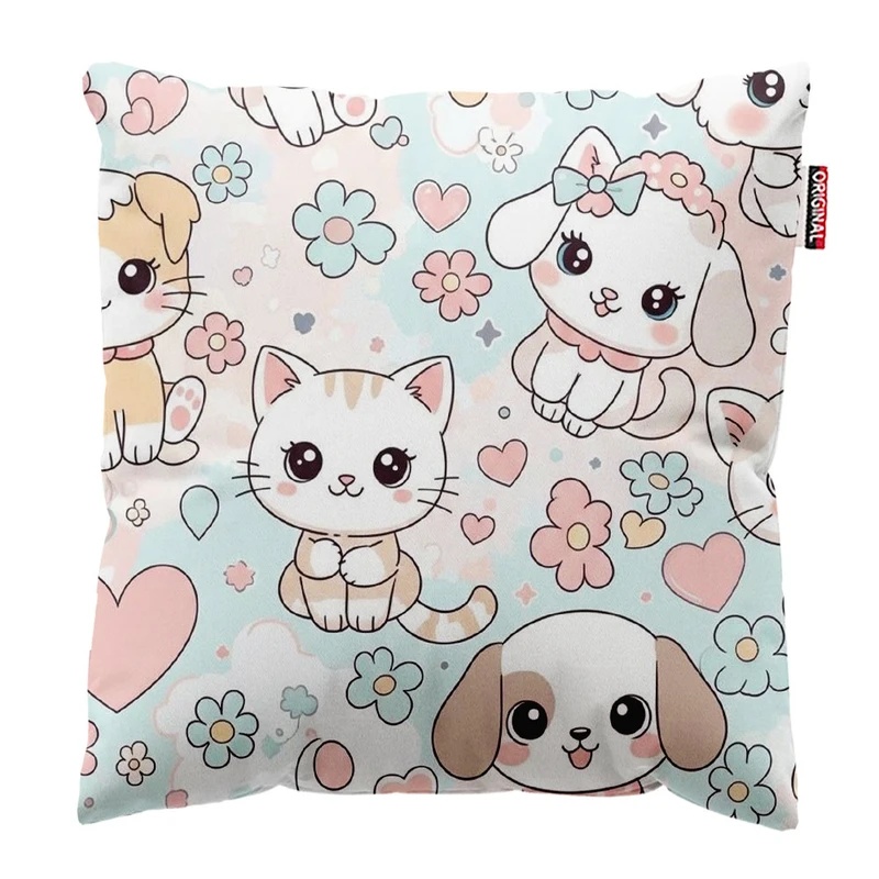  کوسن پاد آفرین طرح کارتونی بچگانه کد 2478 سایز 30*30 سانتی متر