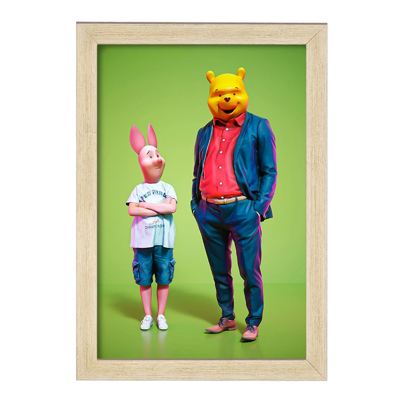 تابلو خندالو مدل وینی پو (Pooh) کد F180