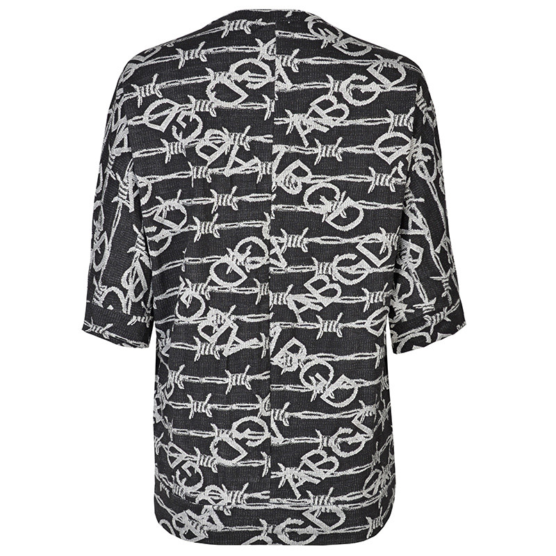 بلوز زنانه مدل 358455702  ژاکارد رنگ مشکی