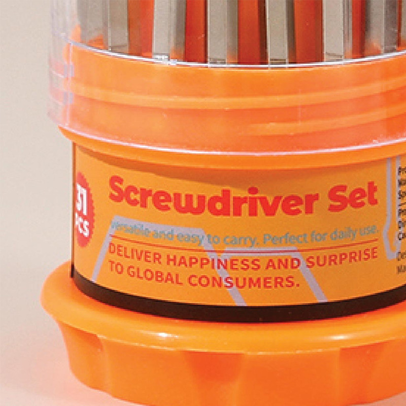 پیچ گوشتی و سری پیچ گوشتی شیمی ووگ مدل screw بسته 31 عددی