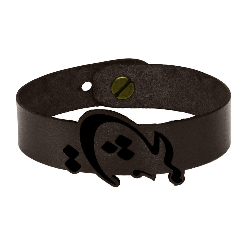 دستبند چرمینه اسپرت طرح هیچ کد 89016 دستبند چرمینه اسپرت طرح هیچ کد 89016