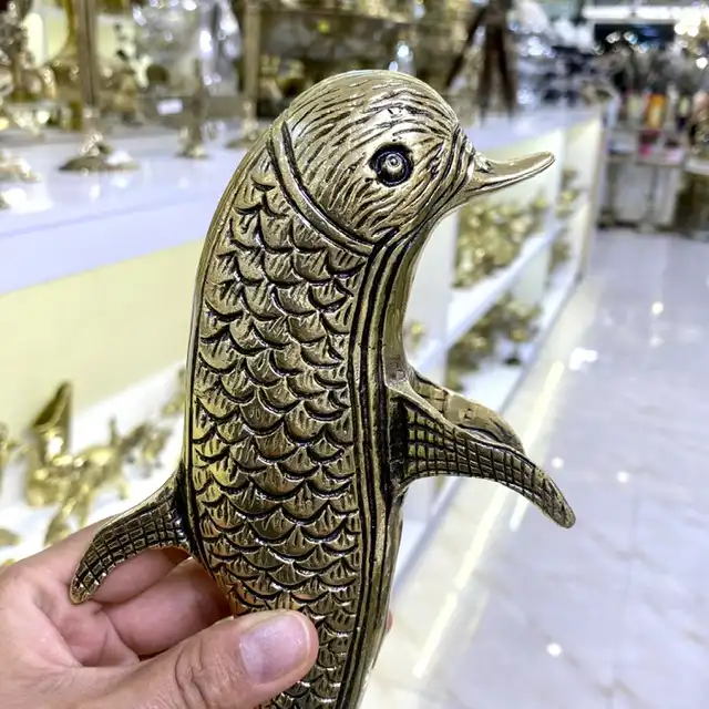 دکوری برنجی مدل دلفین102992