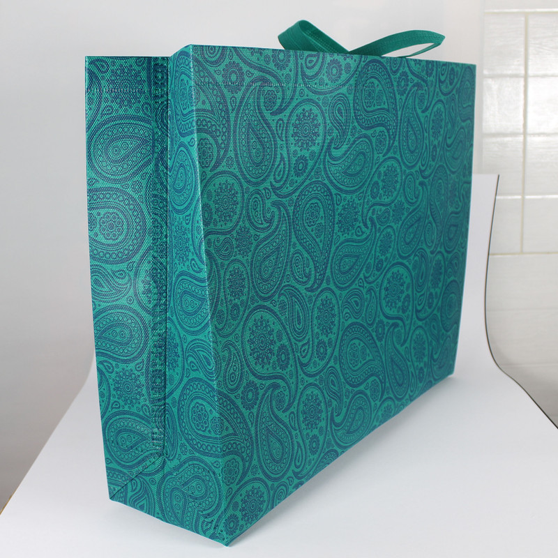 ساک خرید مدل پارچه ای طرح بته جقه کد 04