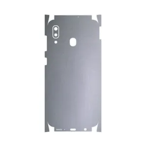 MAHOOT Matte-Silver Cover Full skin Sticker for Samsung Galaxy M10s