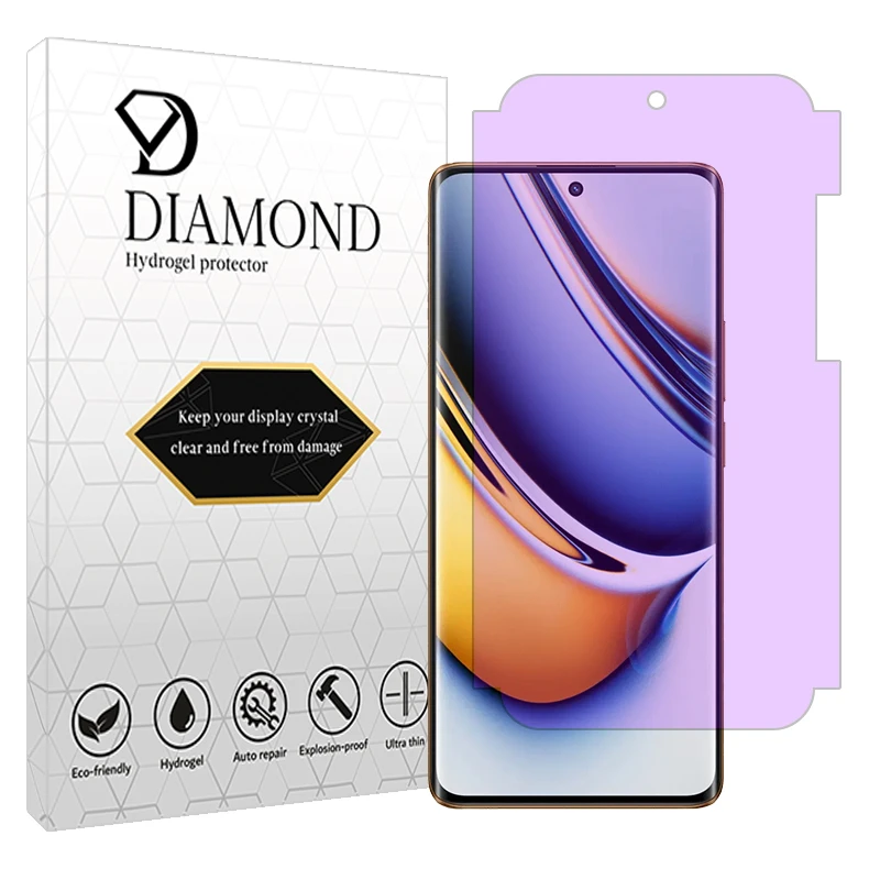 محافظ صفحه نمایش فیلتر بنفش دیاموند مدل Eye Care مناسب برای گوشی موبایل ریلمی 11 Pro Plus