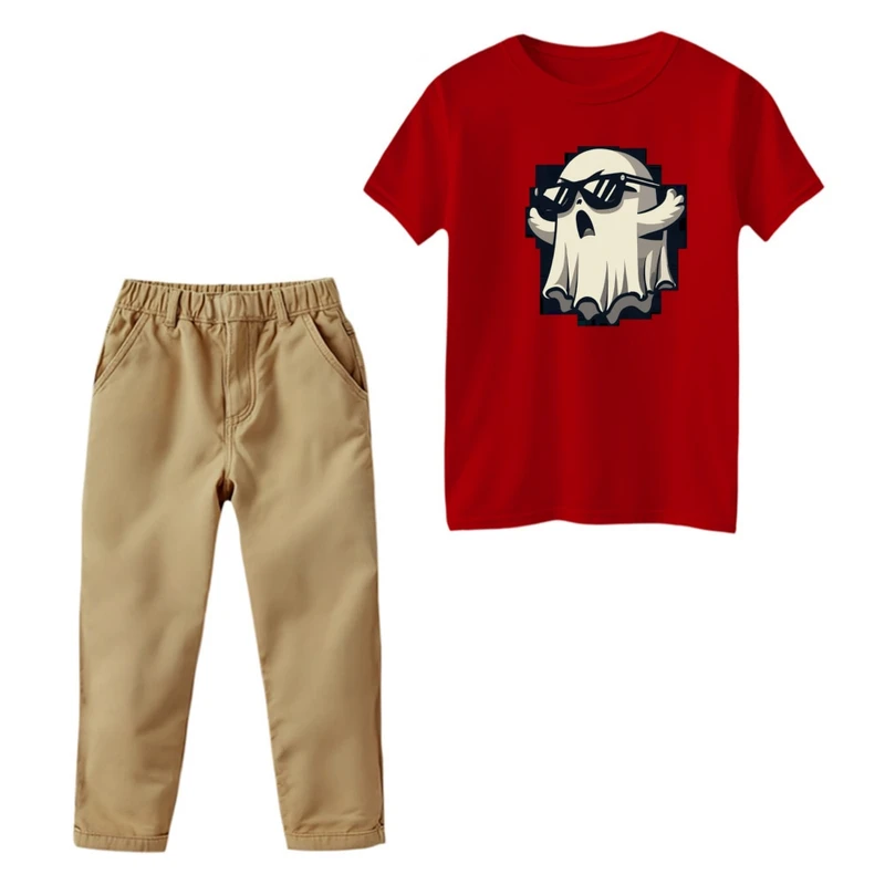 ست تی‌شرت و شلوار پسرانه مدل روح خشمگین