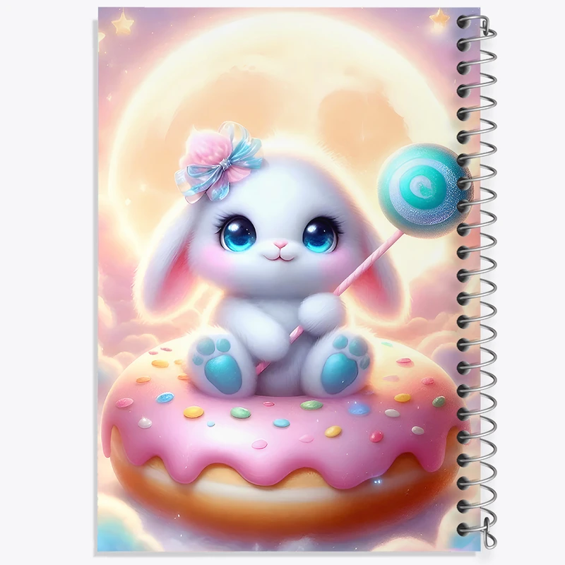 دفتر لیست خرید 50 برگ خندالو طرح خرگوش کیوت کد F5332