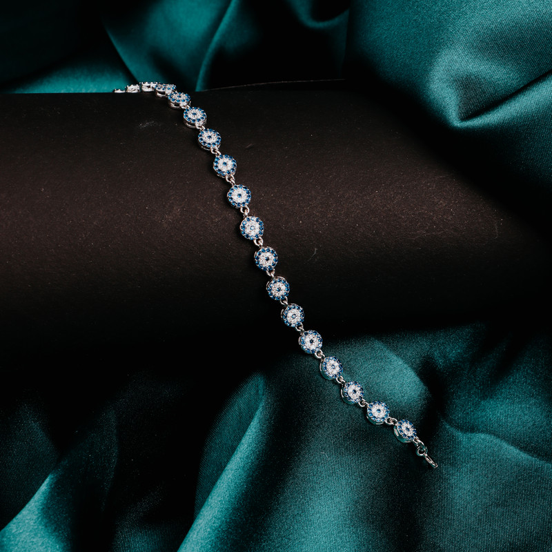 دستبند نقره زنانه جی تی ای مدل G_233 دستبند نقره زنانه جی تی ای مدل G_233