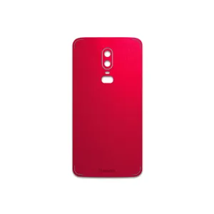MAHOOT Matte-Warm-Red Cover Sticker for OnePlus 6