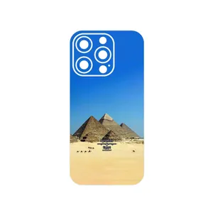 MAHOOT Pyramids of Egypt Cover Sticker for Apple iPhone 14 Pro