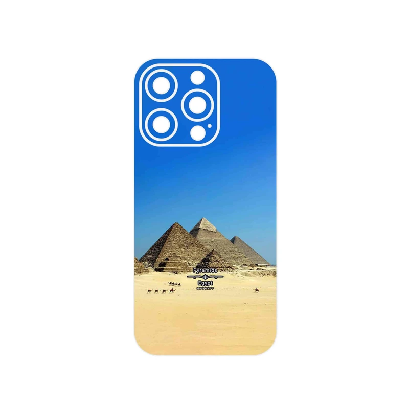 برچسب پوششی ماهوت مدل Pyramids of Egypt مناسب برای گوشی موبایل اپل iPhone 14 Pro