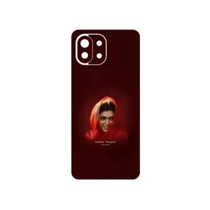 MAHOOT Portrait of an Indian Woman Cover Sticker for Xiaomi 11 Lite 5G NE
