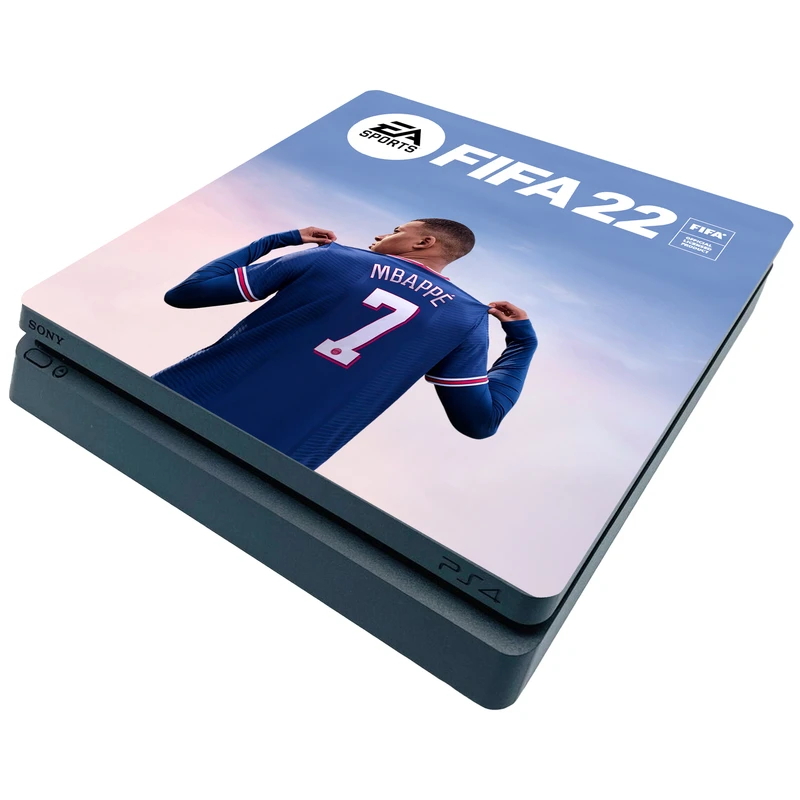 برچسب کنسول پلی استیشن 4 اسلیم مدل امباپه کد ۲۲