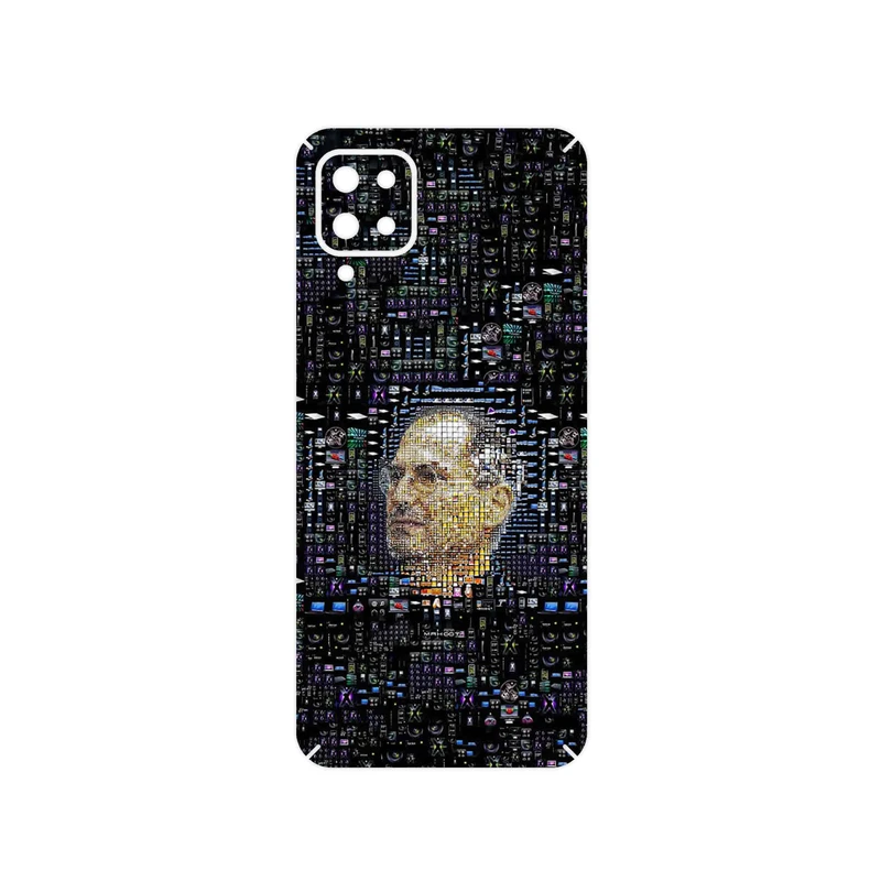 برچسب پوششی ماهوت مدل 2 Collage of Steve Jobs مناسب برای گوشی موبایل سامسونگ Galaxy A12 Nacho