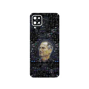 MAHOOT 2 Collage of Steve Jobs Cover Sticker for Samsung Galaxy A12 Nacho