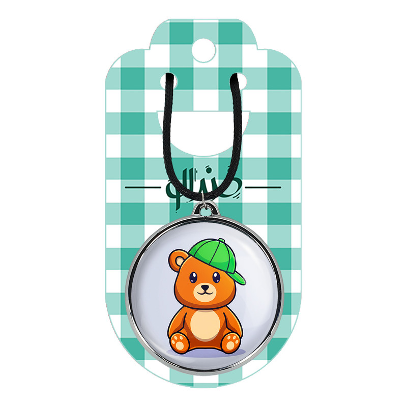 گردنبند خندالو مدل خرس Bear کد 2620026205