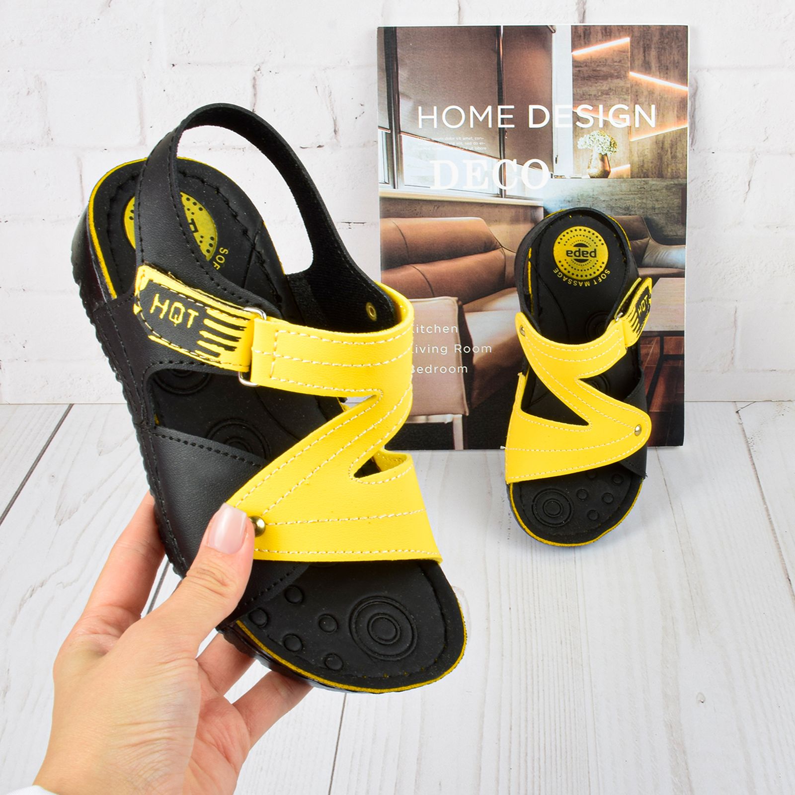 صندل پسرانه پاپا مدل HOT summer YW.3661 -  - 2
