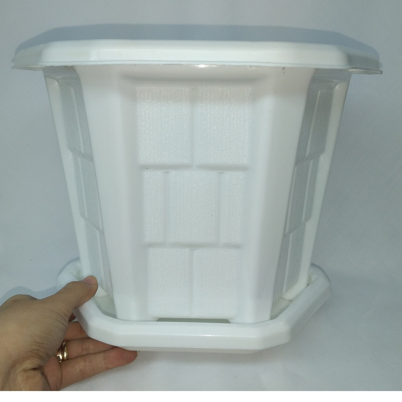 گلدان مدل شش گوش مجموعه 4 عددی