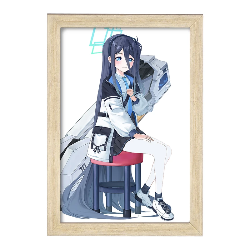 تابلو خندالو مدل بازی آرشیو آبی (Blue Archive) کد 34293