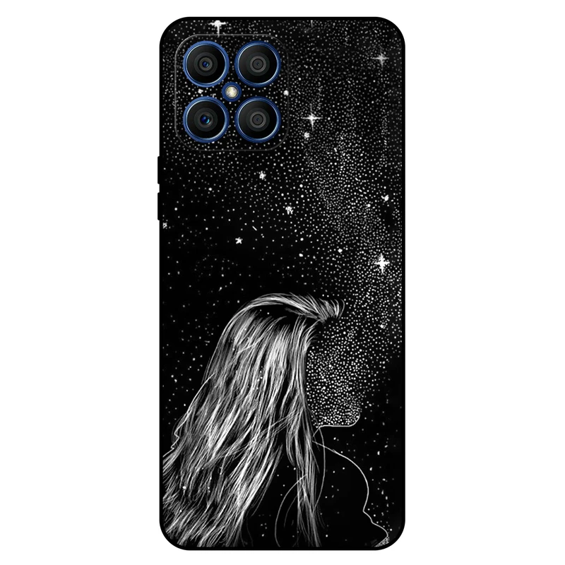 کاور مگافون طرح دخترانه مدل 8264 مناسب برای گوشی موبایل آنر X8 5G     