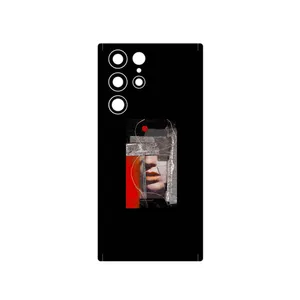 MAHOOT Collage of Mouth Cover Sticker for Samsung Galaxy S22 Ultra 5G