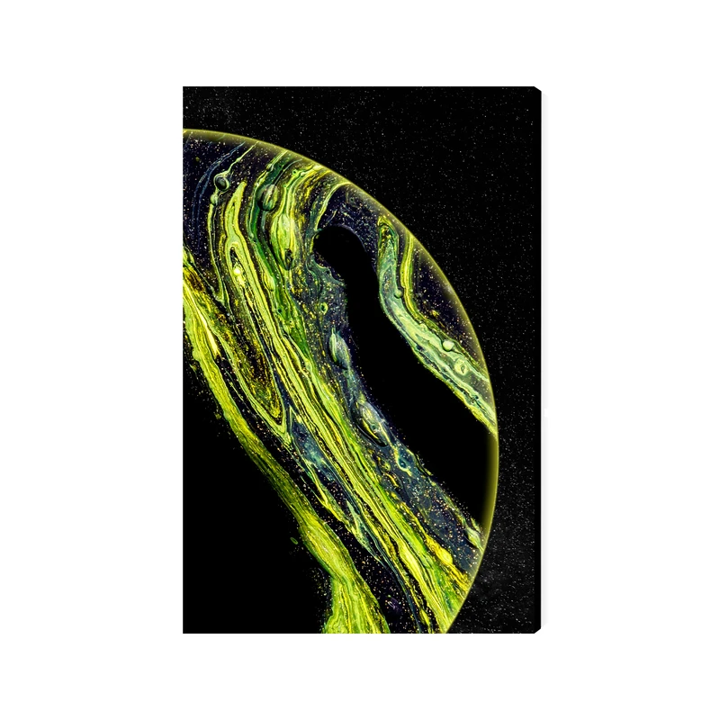 تابلو شاسی عرش مدل فانتزی منظره فضا و کهکشان کد As5243