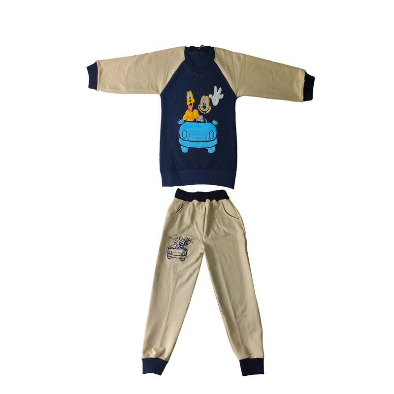 ست سویشرت و شلوار پسرانه مدل JK477