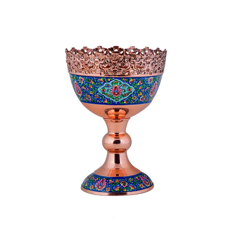آجیل خوری مسی مدل پرداز 30 کد P067