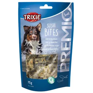 تشویقی سگ تریکسی مدل لقمه سوشی وزن 75 گرم