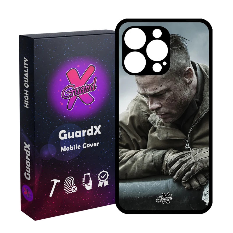 کاور گارد ایکس طرح Brad Pitt مدل Glass10134 مناسب برای گوشی موبایل اپل iPhone 13 Pro