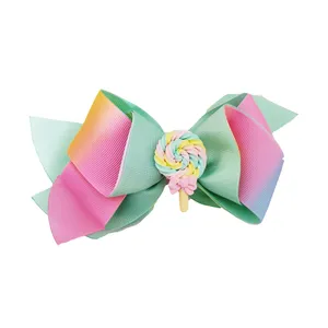 گیره مو دخترانه مدل یونیکورن آبنباتی کد M35