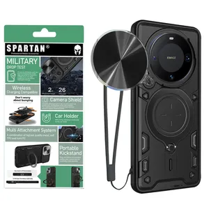 Spartan Magnet Ring Strap Cover for Huawei Mate 60 Pro