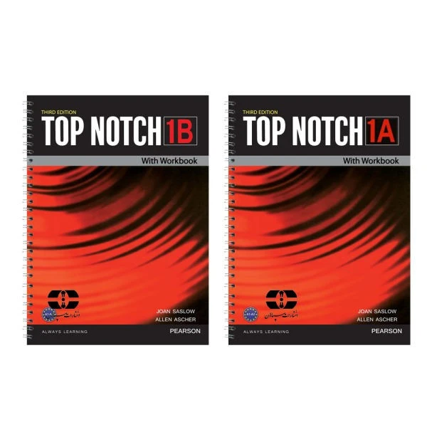 کتاب Top Notch 3rd 1 اثر Joan Saslow and Allen Ascher انتشارات سپاهان 2 جلدی