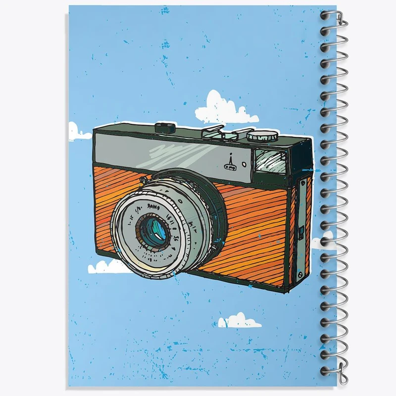 دفتر نت موسیقی 50 برگ خندالو مدل دوربین کد 1753