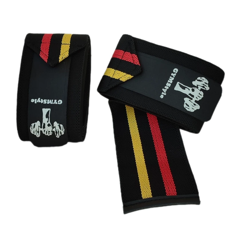 زانوبند بدنسازی مدل 2line180cm_GYMStyle  بسته دو عددی