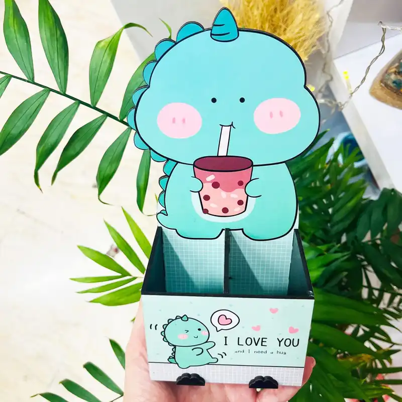 جامدادی رومیزی مدل دایناسور کیوت کد 033