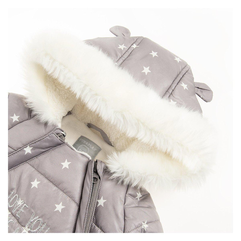 سرهمی نوزادی کول کلاب مدل   cou1906261-rk-gy-outerwear