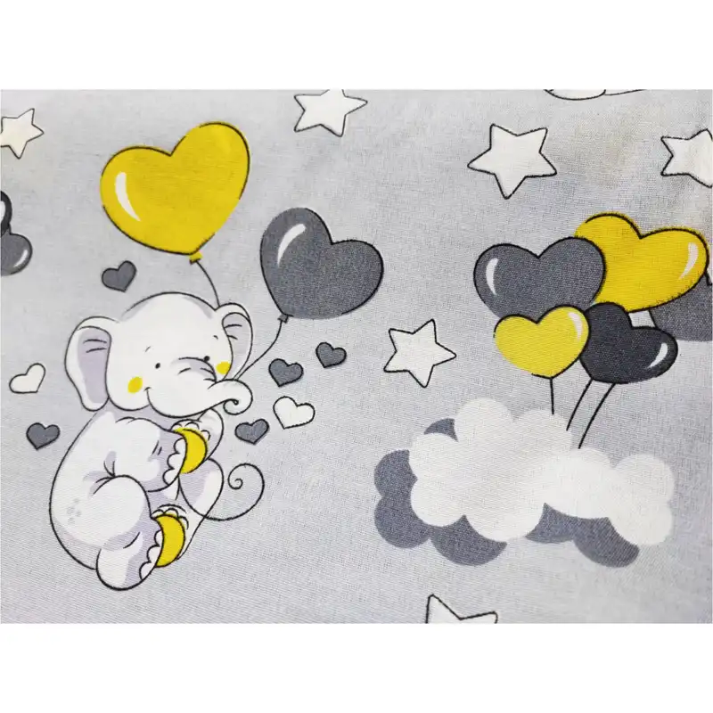 پارچه ملحفه ریسمان طرح الفنت کد 0180