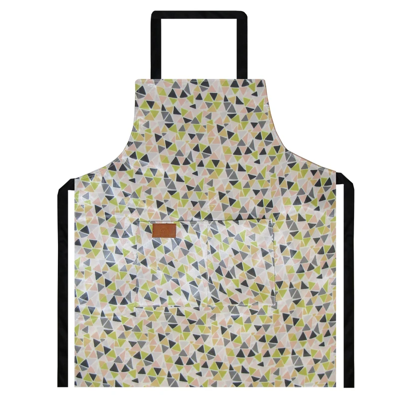 پیش بند آشپزخانه هوم اند لایف مدل رادمان طرح مثلثی