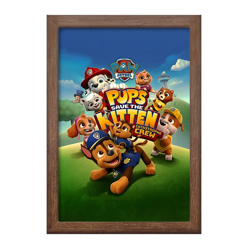 تابلو خندالو طرح سگ های نگهبان کد F11021