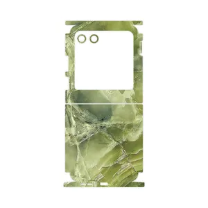 MAHOOT Green_Crystal_Marble-FullSkin Cover Sticker for Motorola Razr 40 Ultra