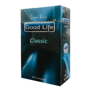  کاندوم گودلایف مدل CLASSIC کد GO08 بسته 12 عددی 